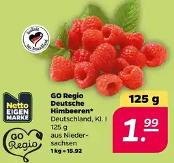 Netto GO Regio Deutsche Himbeeren* Angebot