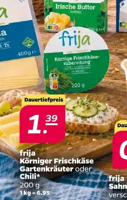 Netto frija Körniger Frischkäse Angebot