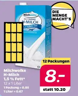 Netto Milchvolke H-Milch Angebot