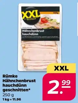 Netto Rümke Hähnchenbrust hauchdünn geschnitten* Angebot