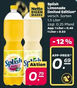 Netto Splish Limonade Angebot