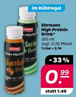 Netto Ehrmann High Protein Drink Angebot