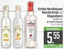 E-Center Echter Nordhäuser Reiche Ernte oder Doppelkorn Angebot