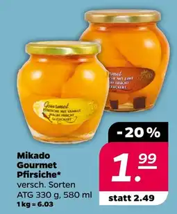 Netto Mikado Gourmet Pfirsiche* Angebot