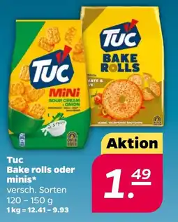 Netto Tuc Bake rolls oder minis* Angebot