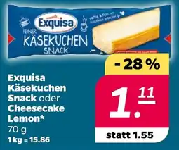 Netto Exquisa Käsekuchen Snack Angebot