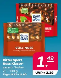 Netto Ritter Sport Nuss Klasse* Angebot