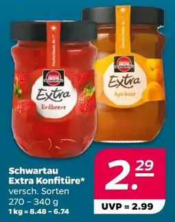 Netto Schwartau Extra Konfitüre Angebot