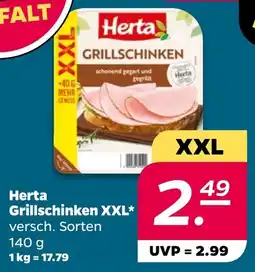 Netto Herta GrillSchinken XXL Angebot