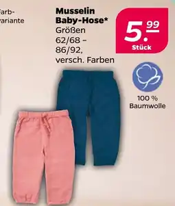 Netto Musselin Baby-Hose Angebot