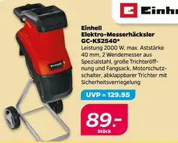Netto Einhell Elektro-Messerhäcksler GC-KS2540* Angebot