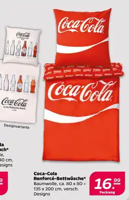 Netto Coca-Cola Renforcé-Bettwäsche Angebot