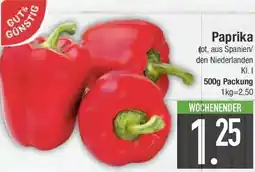 E-Center GUTS GUNSTIG Paprika Angebot