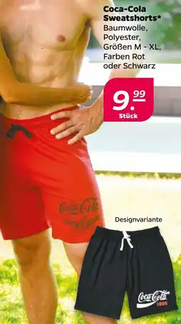 Netto Coca-Cola Sweatshorts* Angebot