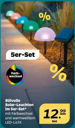 Netto Stilvolle Solar-Leuchten Angebot