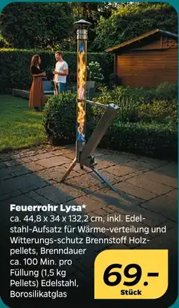 Netto Feuerrohr Lysa Angebot