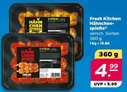 Netto Fresh Kitchen Hähnchen-Spieße Angebot