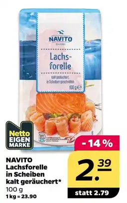 Netto NAVITO Lachsforelle Angebot