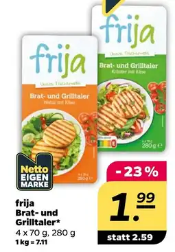 Netto frija Brat- und Grilltaler Angebot
