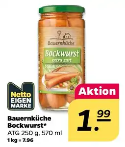 Netto Bauernküche Bockwurst* Angebot