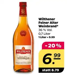 Netto Wilthener Feiner Alter Weinbrand Angebot