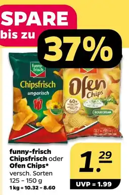 Netto funny-frisch Chipsfrisch oder Ofen Chips* Angebot
