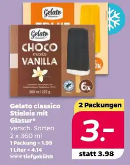 Netto Gelato classico Stieleis mit Glasur* Angebot