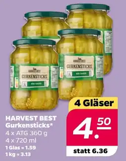 Netto HARVEST BEST Gurkensticks Angebot