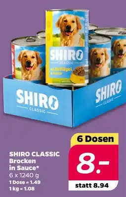 Netto SHIRO CLASSIC Brocken in Sauce Angebot