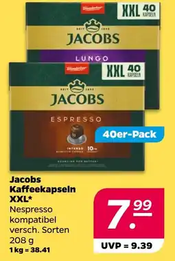 Netto Jacobs Kaffeekapseln XXL* Angebot