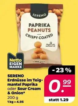 Netto SERENO Paprika Peanuts Angebot