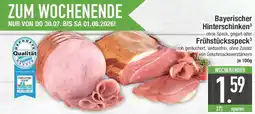 E-Center Bayerischer Hinterschinken oder Frühstücksspeck Angebot