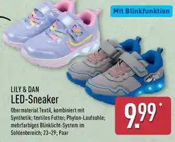 Aldi Nord LILY & DAN LED-Sneaker Angebot