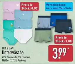 Aldi Nord LILY & DAN Unterwäsche Angebot