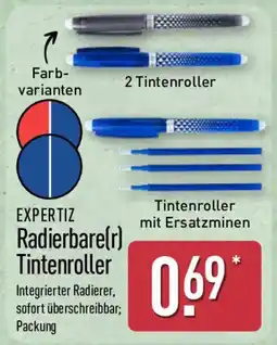 Aldi Nord EXPERTIZ Radierbare(r) Tintenroller Angebot