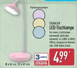 Aldi Nord CASALUX LED-Tischlampe Angebot
