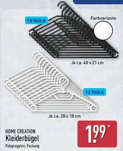 Aldi Nord HOME CREATION Kleiderbügel Angebot