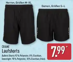 Aldi Nord CRANE Laufshorts Angebot
