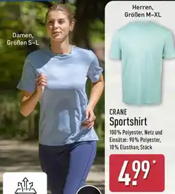 Aldi Nord CRANE Sportshirt Angebot