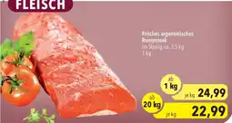 CITTI Markt Frisches argentinisches Rumpsteak Angebot