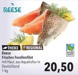 CITTI Markt Reese Frisches Forellenfilet Angebot
