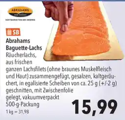 CITTI Markt Abrahams Baguette-Lachs Angebot
