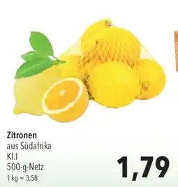 CITTI Markt Zitronen Angebot