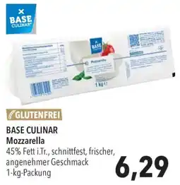 CITTI Markt BASE CULINAR Mozzarella Angebot