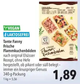 CITTI Markt Tante Fanny Frische Flammkuchenböden Angebot