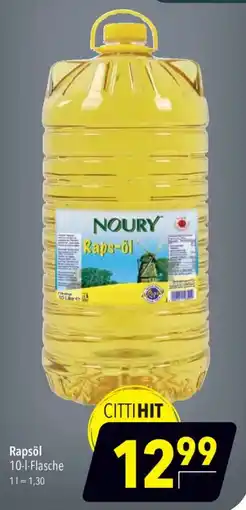 CITTI Markt NOURY Raps-öl Angebot