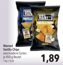 CITTI Markt Wanted Tortilla Chips Angebot