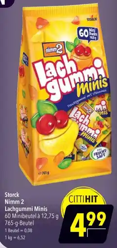 CITTI Markt Storck Nimm 2 Lachgummi Minis Angebot