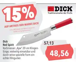CITTI Markt Dick Red Spirit Kochmesser „Ajax“ Angebot