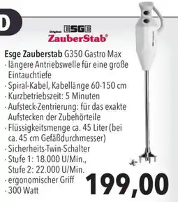 CITTI Markt Esge Zauberstab G350 Gastro Max Angebot